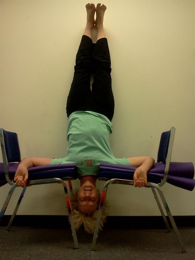 supported headstand